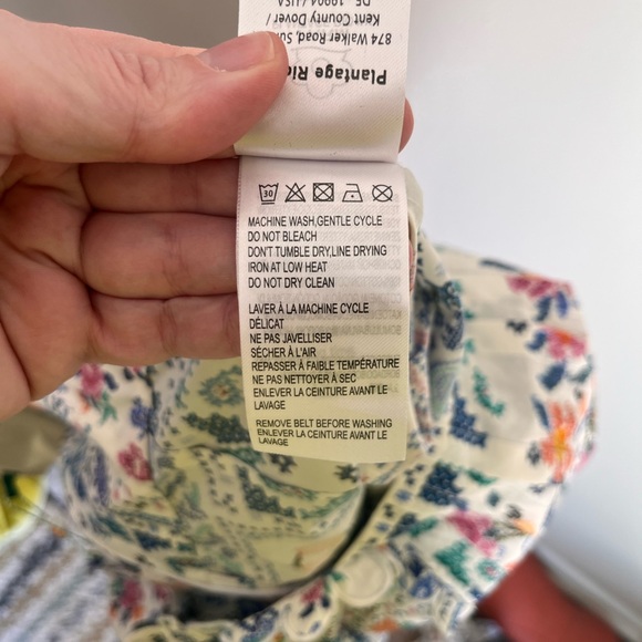 Farm Rio NWT Women's Romantic Bandanas Off-White Romper Size XL - Picture 9 of 14